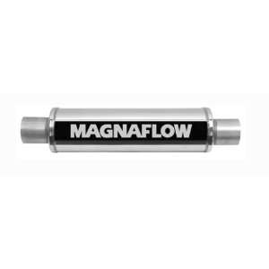 MagnaFlow High Performance Muffler 4 RoundBody 14 Body w/ 2.5 Inlet 