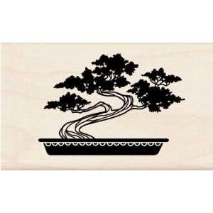  Inkadinkado Rubber Stamp Asian Bonsai