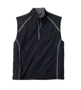 PING STINGER Half Zip Mens Pullover Wind Resistant Golf Vest Blk PICK 
