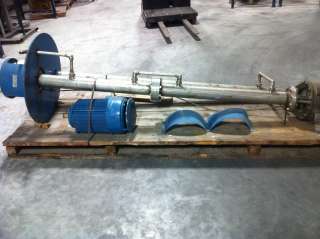 IDP Sump Pump with Motor, Submersible, 316 Stainless Steel, 1800 GPM 