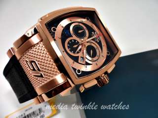   S1 Swiss Chronograph 18k Rose Gold Polyurethane and Nylon Watch  