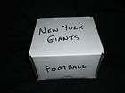 200 Count Card Box Lot of NEW YORK GIANTS Team Set ELI MANNING
