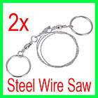 pieces New Steel Wire Saw Emergency Camping Hunting Survival Tool