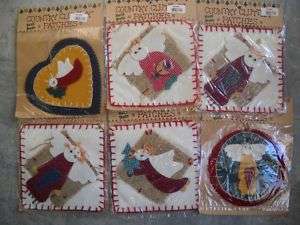 COUNTRY CLUTTER PATCHES QUILTS CRAFTS CHRISTMAS ANGEL  