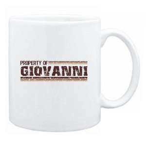    New  Property Of Giovanni Retro  Mug Name