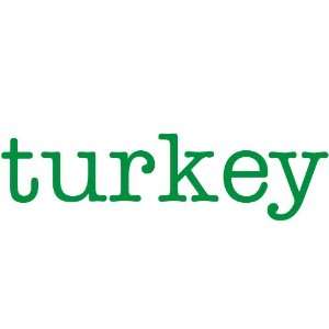  turkey Giant Word Wall Sticker