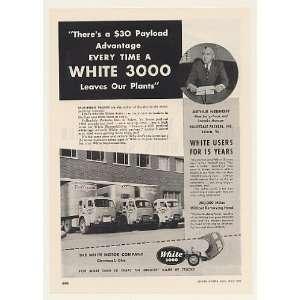   Packers White 3000 Truck Trade Print Ad (48048)