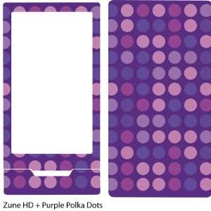  Purple Polka Dots Design Protective Skin for Microsoft 