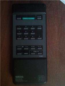 Yamaha CDX 450E RS CD player Remote Manual volume adj  