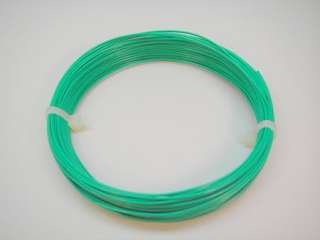50 Ft Mil Spec 26 AWG Silver Coated Hook Up Wire, Green  