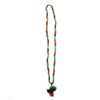 Rasta Beads Choker Necklace Marley Reggae Jamaica 28  