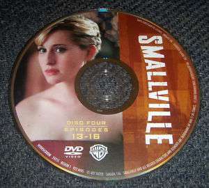 SMALLVILLE SEASON ONE DISC 4 REPLACEMENT DISC  