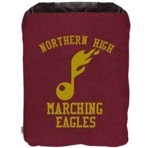  Marching Band Blanket: Custom 2 in 1 Poly Fleece Pillow 