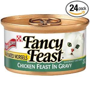 Fancy Feast Gourmet Cat Food, Marinated Morsels Chicken Feast in Gravy 