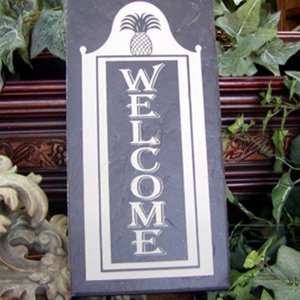  Pineapple Welcome Sign 15 x 7.5 MasterStone