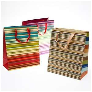  Large Striped Gift Bags Toys & Games