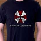 Resident Evil Umbrella Corp Biohazard Corporation Black T Shirt Size S 