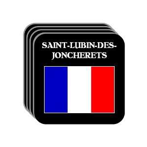 France   SAINT LUBIN DES JONCHERETS Set of 4 Mini Mousepad Coasters