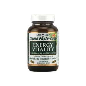  Gaia Herbs Energy Vitality    60 Vegetarian Liquid Phyto 