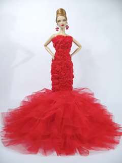 Candi Silkstone Barbie Fashion Royalty Designer Dress  