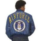 Excelled Mens Air Force Insignia Non Leather Jacket
