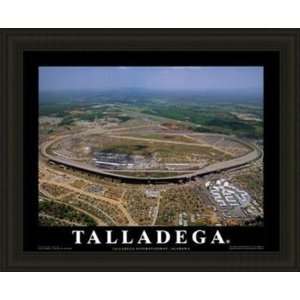 NASCAR Framed Talladega Raceway Aerial Print    Sports 