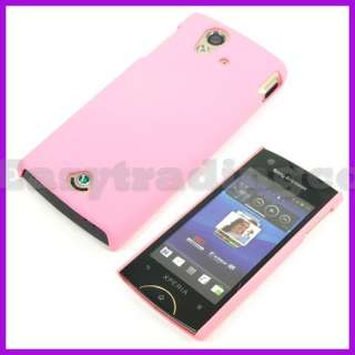 Hard Back Cover Case Sony Ericsson Xperia Ray ST18i Pink  