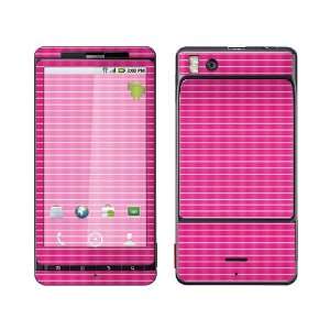   Skin for Motorola DROID X   Pink Pad Cell Phones & Accessories
