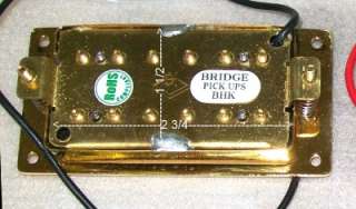 Gretsch® Gold Bridge & Neck Humbucker Set Brand New 717669352127 