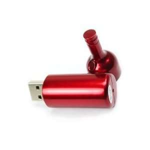  16G Wine Bottle Shaped USB Flash Drive: Electronics