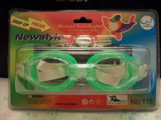 Advanced Swim Goggles with Ears and Nose Plugs NIP  