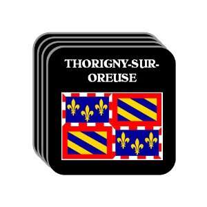  Bourgogne (Burgundy)   THORIGNY SUR OREUSE Set of 4 Mini 