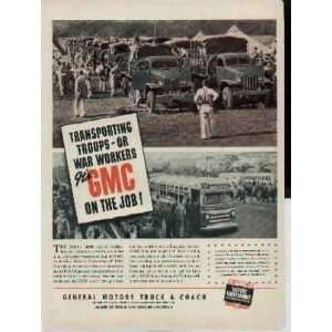   Job  1942 General Motors Truck & Coach Ad, A3725A. Everything