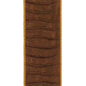   Ribbon, 1 1/2 Inch by 10 Yard Spool, Gold Brown Arts, Crafts & Sewing