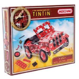  Erector Adventures of TinTin   Jeep 4x4 Toys & Games