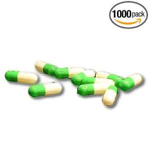  Empty Gelatin Capsules Size 4, 500 Count, Color:green 