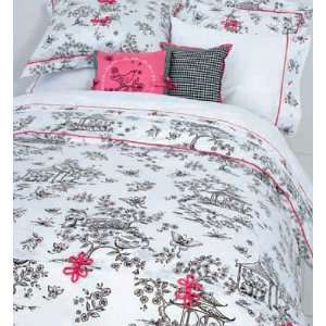 China Doll Toile Kids Twin Duvet Cover:  Home & Kitchen
