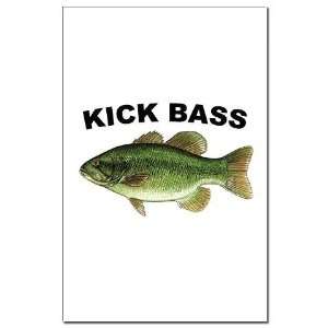  Kick Bass Bassmaster Fishing Mini Poster Print by 