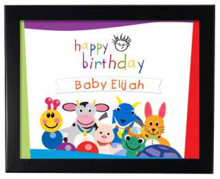 BABY EINSTEIN 1st First Birthday Favor WALL PRINT  