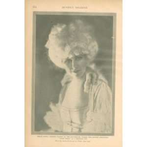  1920 Print Actress Belle Story 