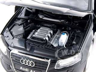   24 scale diecast car model of AUDI A4 BLACK die cast car by Welly