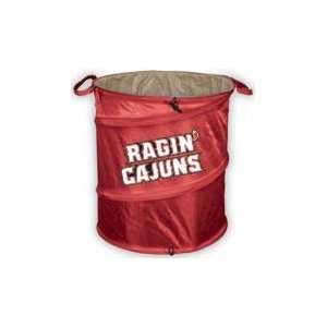   Lafayette (ULL) Ragin Cajuns Trash Can Cooler: Patio, Lawn & Garden