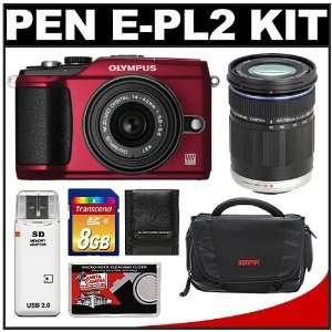 Olympus Pen E PL2 Micro 4/3 Interchangeable Digital Camera & 14 42mm 
