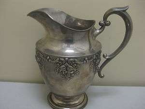 Very Nice Sterling Silver 925 Water Pitcher  