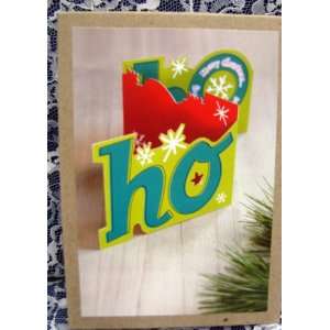  Hallmark PXD4551 Ho Ho Ho Boxed Christmas Cards Set of 12 