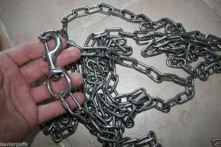 DOG RUN Stainless Steel Chain 1/8 inch links WONT RUST  