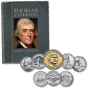   Thomas Jefferson Presidential Legacy Coin Collection 
