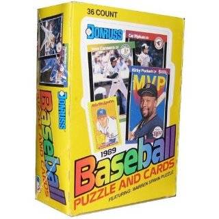 1987 Donruss Baseball Wax Box 