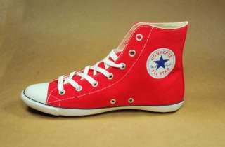 CONVERSE CHUCK TAYLOR WOMEN LIGHT HI TOP RED WHITE STYLE 511526 ALL 