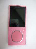 Microsoft Zune  Digital Media Player 4GB Pink Model 1124 * REPAIR 